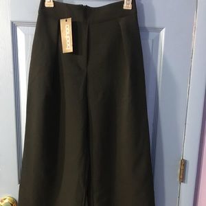 Black Culottes from Boohoo